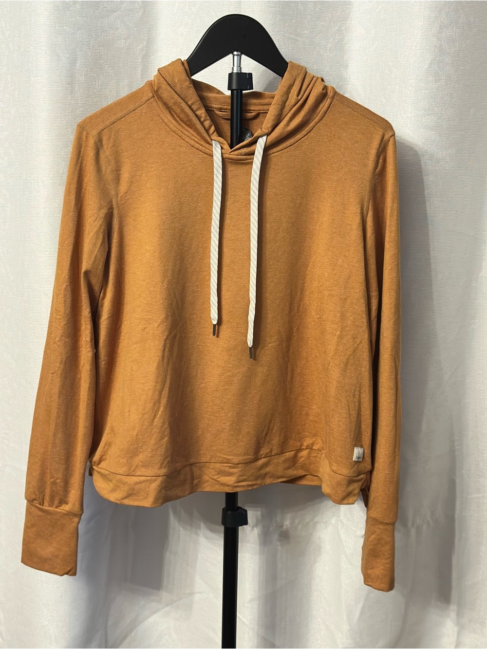Vuori Dreamknit Boxy Fit Hoodie, Gold, Sz Large